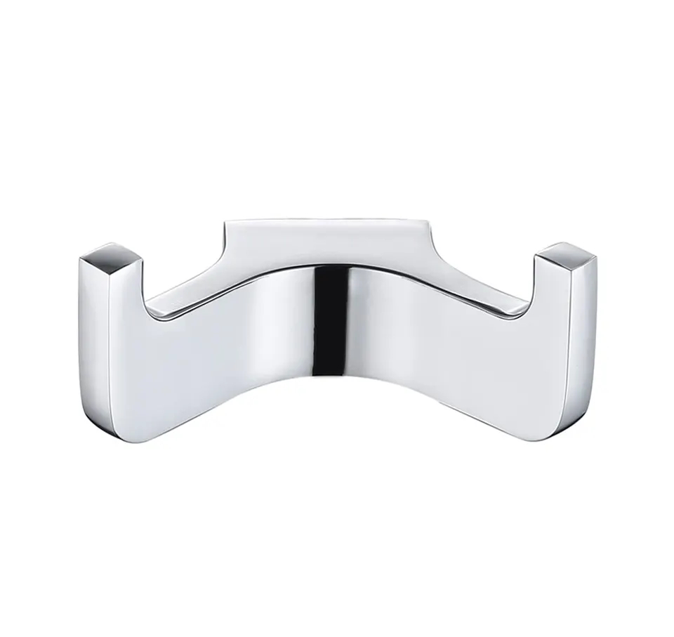 luxury chrome bath towel hook