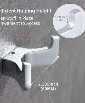 deluxe towel or robe hook
