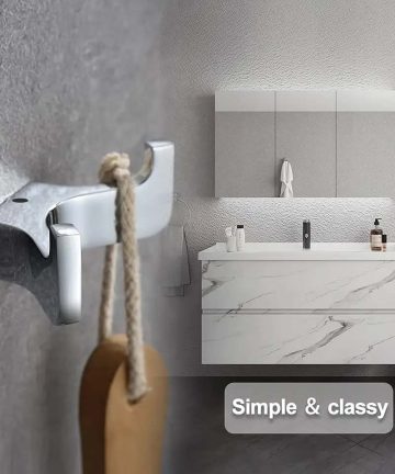 modern bathroom towel hook